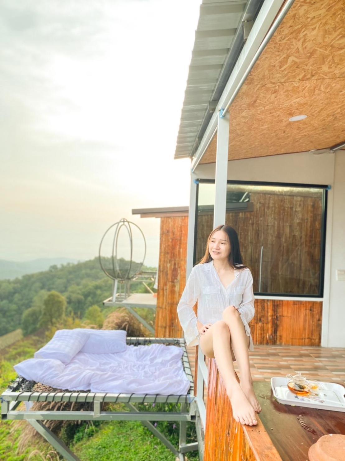 ไร่ดอยช้าง ม่อนเเจ่ม Hotel Mon Jam Bagian luar foto